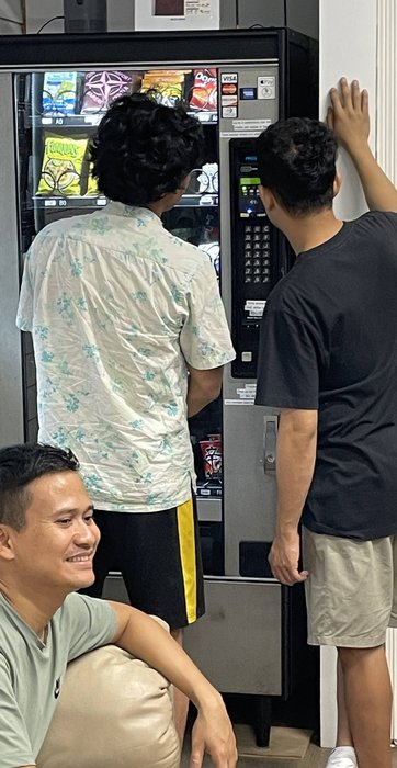 Vending machine at the Seafarers Center